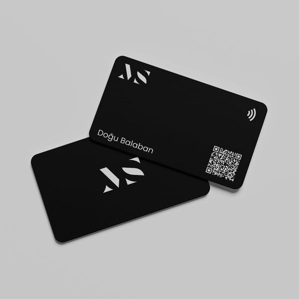 Classic Pure Black | Dijital Kartvizit